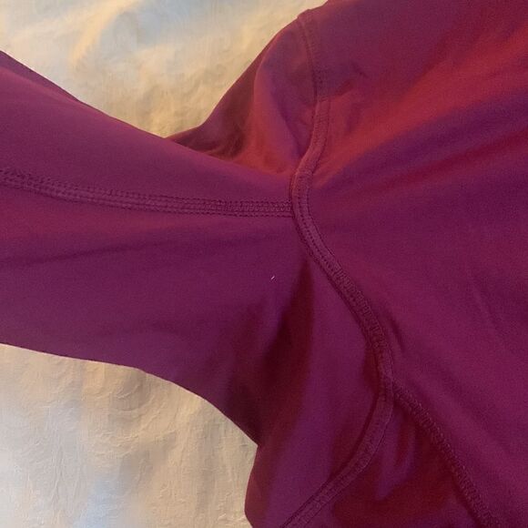 Athleta Raspberry Solana Hoodie Size S Women’s Workout Exercise Gym - Picture 8 of 15